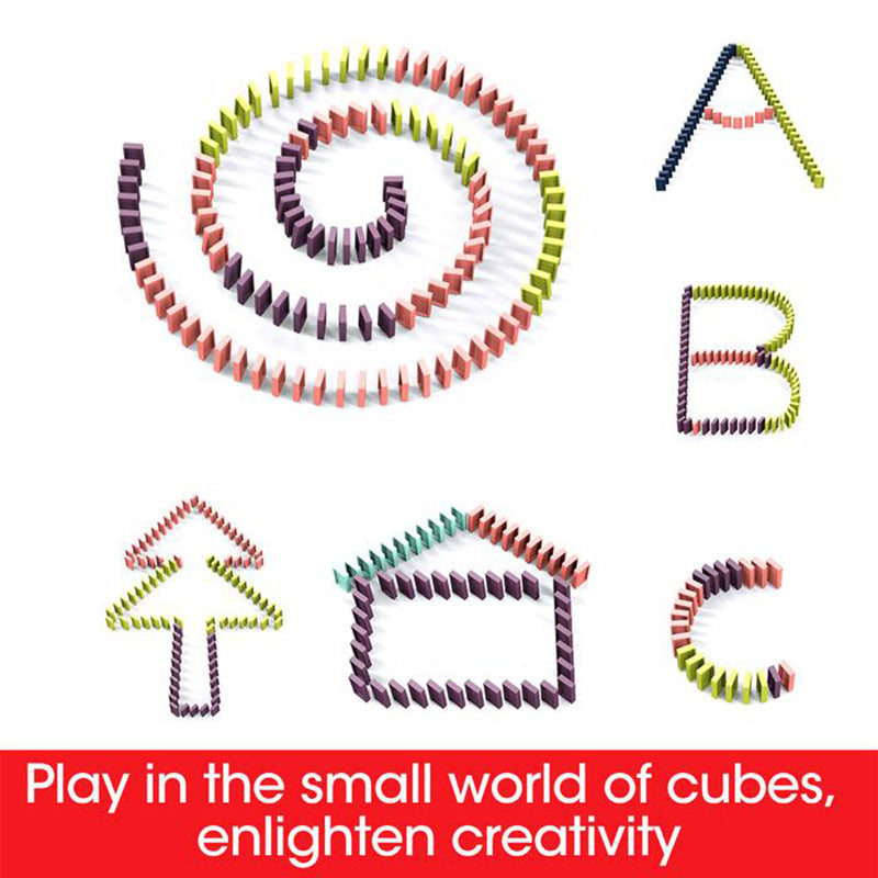 Electric Domino Train Toy – Automatic Building Block Set