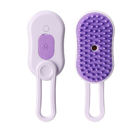 Electric Steam Pet Brush for Cats & Dogs