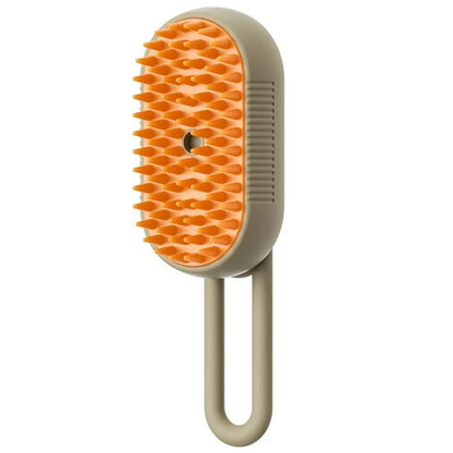 Electric Steam Pet Brush for Cats & Dogs